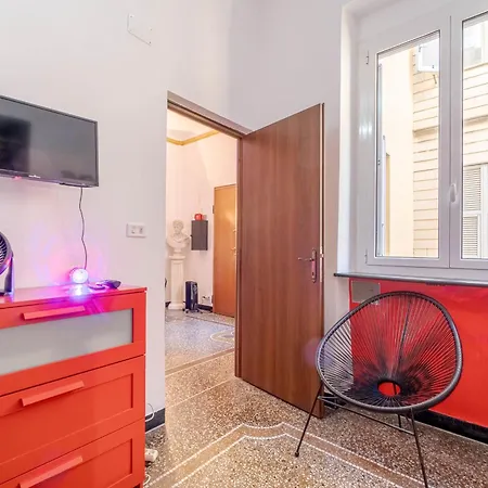 Genova La Fortuna Roomy Apt & Panoramic Balcony Exterior photo
